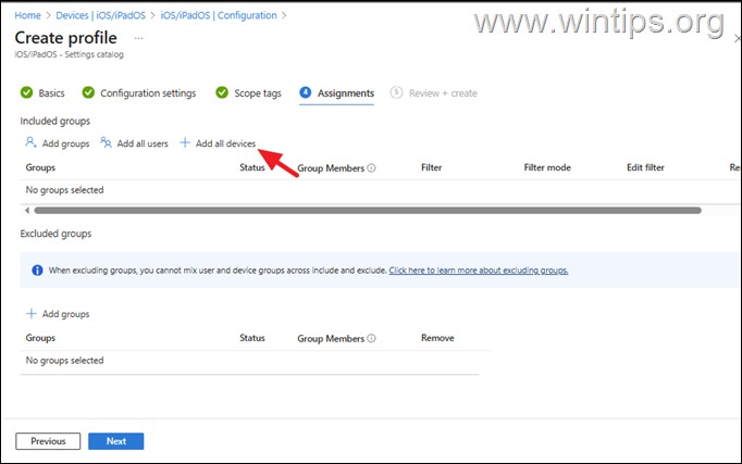 política de actualización de iPhone-intune Crear una política de actualización de iPhone en Microsoft 365 Intune