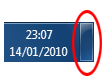 The minimize icon