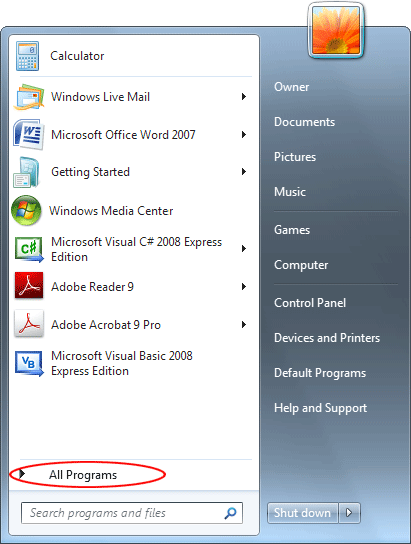 Cómo hacer una captura de pantalla en Windows 7
